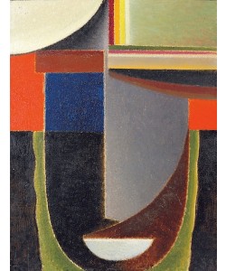 Alexej von Jawlensky, Abstrakter Kopf: Andante. 1933