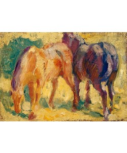 Franz Marc, Kleines Pferdebild. 1909.