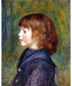 Pierre-Auguste Renoir, Porträt von Pierre Renoir in einem Matrosenanzug (Portrait de Pierre Renoir en Costume Marin). 1890