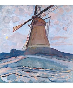 Piet Mondrian, Windmühle. 1917