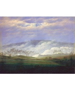 Caspar David Friedrich, Nebel im Elbttal. 1821.