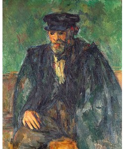 Paul Cézanne, Alter Mann. Der Gärtner Vallier. 1902-06