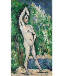 Paul Cézanne, Stehender männlicher Akt. 1875-77