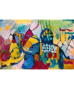 Wassily Kandinsky, Der Elefant. 1908