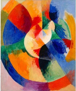 Robert Delaunay, Kreisformen, Sonne (Formes circulaires, soleil). 1912/13