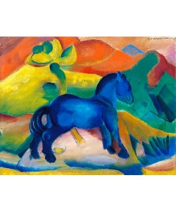 Franz Marc, Blaues Pferdchen, Kinderbild. 1912.