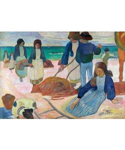 Paul Gauguin, Bretonische Tangsammlerinnen (II) (Ramasseuses de varech (II)). 1889