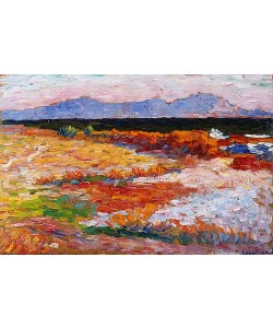 Alexej von Jawlensky, Mittelmeer bei Marseille. Um 1905