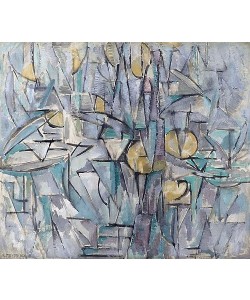 Piet Mondrian, Komposition X. 1911