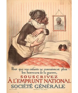 Georges Redon, Souscrivez à l'Emprunt National. Frankreich, 1917 (Devambez, Paris)