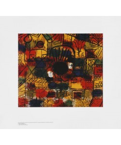 Paul Klee, Schwarzer Brennpunkt (Offset)