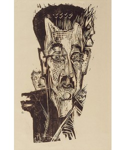 Ernst Ludwig Kirchner, Kopf Dr. L. Binswanger.