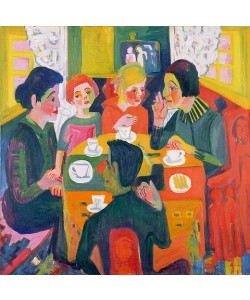 Ernst Ludwig Kirchner, Kaffeetisch. 1923/24