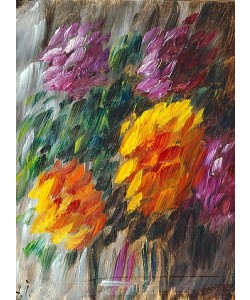 Alexej von Jawlensky, Chrysanthemen im Sturm.