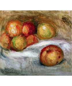 Pierre-Auguste Renoir, Stillleben mit Äpfel. Um 1910