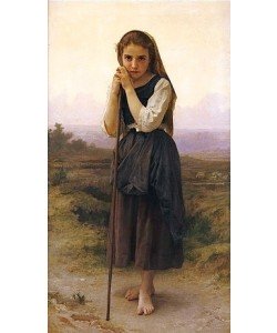 William Adolphe Bouguereau, Petite Berger. / Kleine Hirtin.