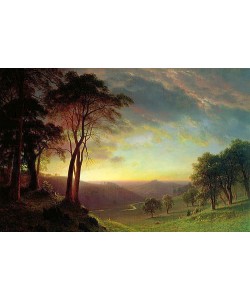 Albert Bierstadt, The Sacramento River Valley.