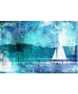 Jace Grey, Boating Abstract Blue