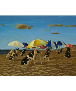 Bas Sebus, Cows on the beach