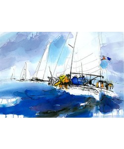 Ingrid Dingjan, Sea, sky and sailing