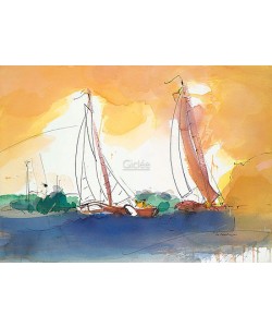 Ingrid Dingjan, Sailing in the sunset