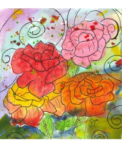 Beverly Dyer, May Roses I