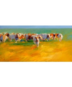 Dinie Boogaart, Red cows in summery light