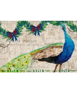 Kimberly Allen, Christmas Postcard Peacock