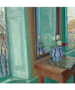 Matthijs Röling, Interior with Tulips