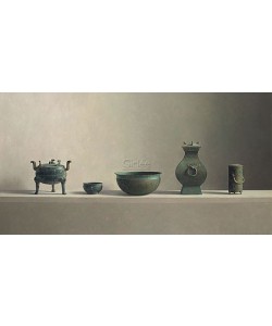 Henk Helmantel, Chinese bronze objects (±1030 B.C. - 220 A.D.)