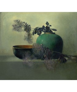 Pieter Knorr, Purple branch with chinese bowl