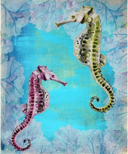 Boho Hue Studio, Seahorse Couple