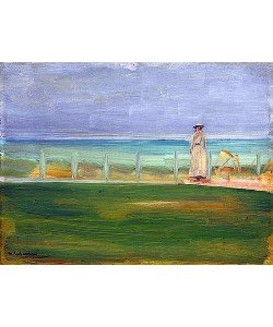 Max Liebermann, Dame am Strand. 1901