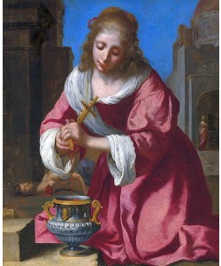 Jan Vermeer van Delft, Die heilige Praxedis.