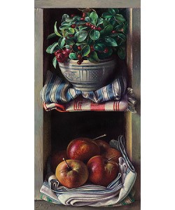 Jef Diels, Chest with snowberry and apples