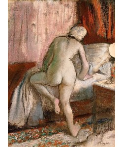 Edgar Degas, Schlafenszeit (Le Coucher). Um 1883