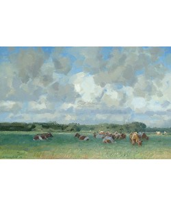 Hans Versfelt, Clouds over cattle
