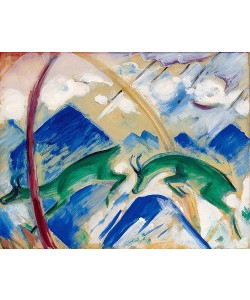 Franz Marc, Gemsen. 1911