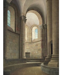 Henk Helmantel, The choir of the church at Conques, France