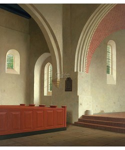 Henk Helmantel, Interieur Donatuskerk te Leermens (1000-1400)