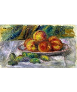 Pierre-Auguste Renoir, Pfirsiche und Mandeln (Pêches et Amandes).