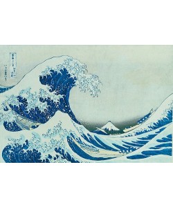 Katsushika Hokusai, Die grosse Welle von Kanagawa. 1831