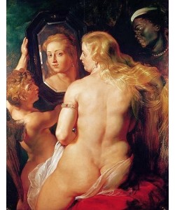 Peter Paul Rubens, Venus vor dem Spiegel. Ca. 1613.