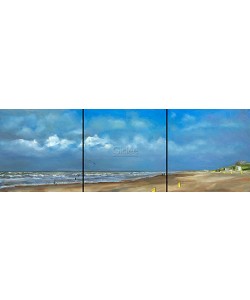 Ans Smits, Beach north triptych