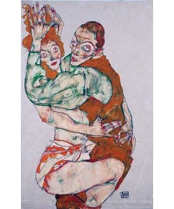 Egon Schiele, Liebesakt. 1915