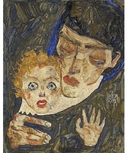 Egon Schiele, Mutter und Kind. 1912