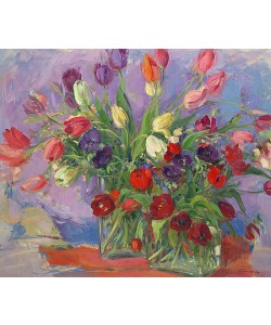 Carla Rodenberg, Tulips and anemones