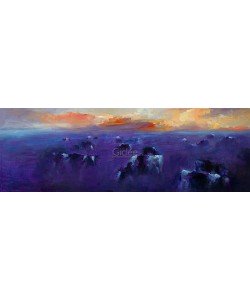 Dinie Boogaart, Cattle in evening light