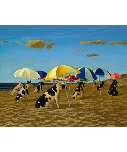 Bas Sebus, Cows on the beach