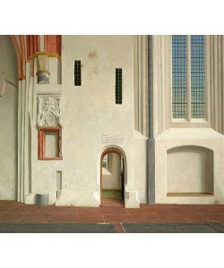 Henk Helmantel, The north wall of the Nicolai Church in Appingedam
